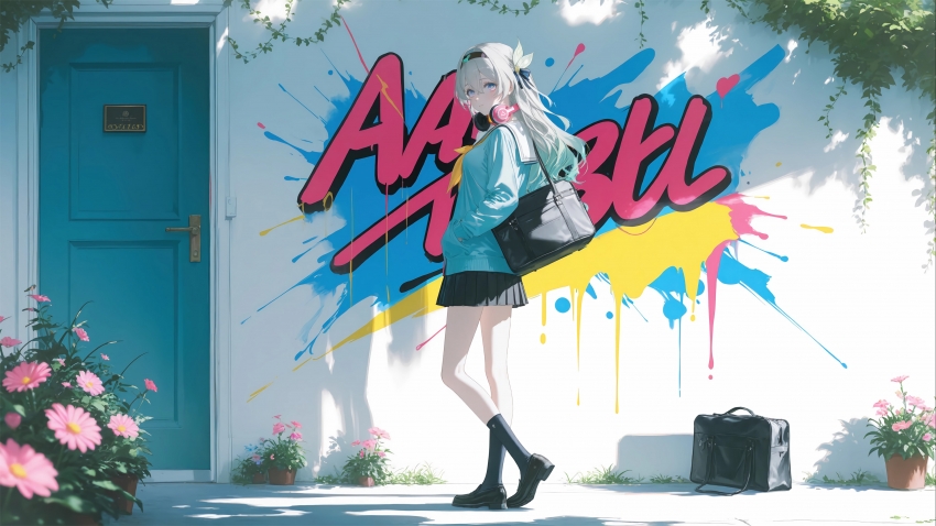 回头的JK少女